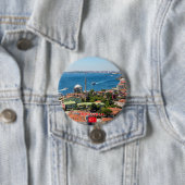 Schöne Panorama von Istanbul Reise Button (Beispiel)