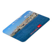 Schöne Panorama von Istanbul Reise Magnet (Linke Seite)