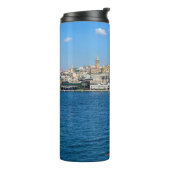 Schöne Panorama von Istanbul Reise Thermosbecher (Nach links gedreht)