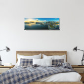 Schöne Panoramasicht auf die Küste von Florida Leinwanddruck (Insitu (Schlafzimmer))