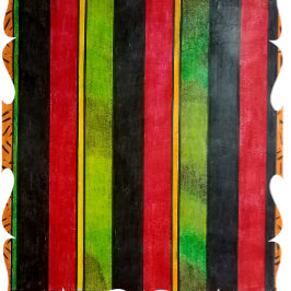 Schöne Paper-Teller auf dem Afrikanischen Platz Pappteller