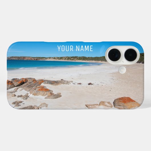 Schöne Paradise Beach Landschaft Australien Case-Mate iPhone Hülle (Rückseite (Horizontal))