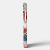 Schöne Pariser Frau personalisieren Case-Mate iPhone Hülle (Rückseite / Links)