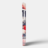 Schöne Pariser Frau personalisieren Case-Mate iPhone Hülle (Rückseite / Links)