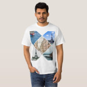 schöne Pariser Gestaltung T-Shirt (Vorne ganz)