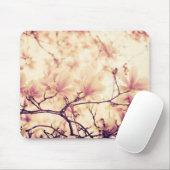 Schöne Pastel Magnolia Blume Mousepad (Mit Mouse)