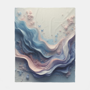Schöne Pastell-Hintergrund – Sanftes Träumerisches Fleecedecke