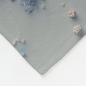 Schöne Pastell-Hintergrund – Sanftes Träumerisches Fleecedecke (Ecke)