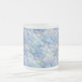 Schöne pastellblaue und rosafarbene Tasse (Mittel)