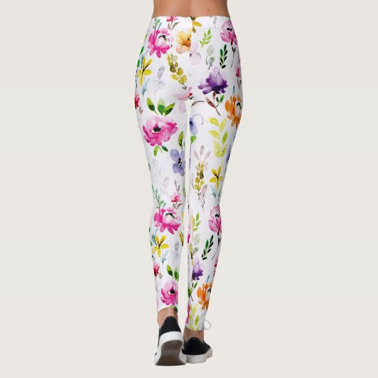 Schöne Pastelle Leggings (Rückseite)