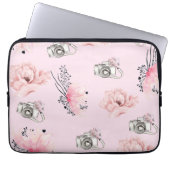 Schöne pastellfarbene Rose Laptopschutzhülle (Vorderseite)