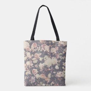 Schöne pastellfarbene Rose Tasche