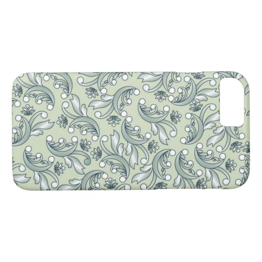 Schöne, pastellfarbene Wirbel Case-Mate iPhone Hülle (Rückseite (Horizontal))