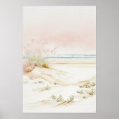 Schöne Pastelllandschaft Poster (Vorne)