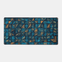 Schöne Patchwork-"Optik" in Dunkel-Türkis