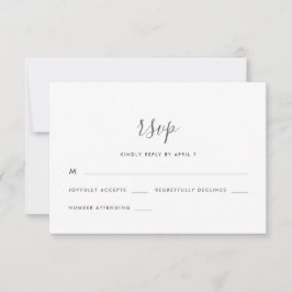 Schöne Peach Blush Wedding Rsvp