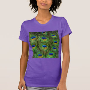 Schöne Peacock Feathers T-Shirt