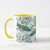 Schöne Peacock Pattern-Tasse Tasse (Links)