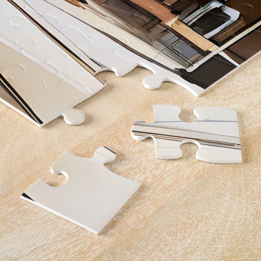 Schöne Pen- und Tintenskizze von San Francisco Puzzle (Seite)