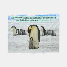 Schöne Penguin-Schrift 1 John 4:16