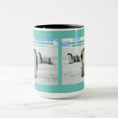 Schöne Penguin-Schrift 1 John 4:16 Tasse (Zentrum)