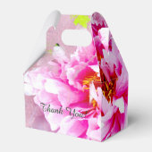 Schöne Peonies Hochzeitsgable Gvor Box Geschenkschachtel (Rückseite)