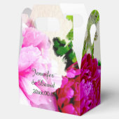 Schöne Peonies Hochzeitsgable Gvor Box Geschenkschachtel (Geöffnet)