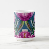 Schöne Peonings im Landgarten Kaffeetasse (Mittel)