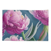 Schöne Peonings im Landgarten Kissenbezug (Rückseite-Links)