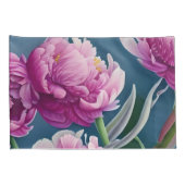 Schöne Peonings im Landgarten Kissenbezug (Rückseite-Rechts)