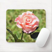 Schöne, perfekt rosa Rose Blume Mousepad (Mit Mouse)