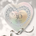 Schöne Perle 30. Hochzeitstag Briefbeschwerer<br><div class="desc">Mit einer schönen Perle kann dieser schicke 30-jährige Hochzeitssenkeepake mit Ihren Perljubiläumsinformationen auf Perlenhintergrund personalisiert werden. Entwickelt von Thisisnotme©</div>