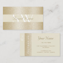 Schöne Perle und Weiß mit Monogramm-Qualität