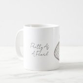 Schöne Perlenhandtasche Kaffeetasse (Vorderseite Links)