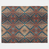 Schöne persische Alte Muster Moderne Sammlung Fleecedecke (Vorderseite (Horizontal))