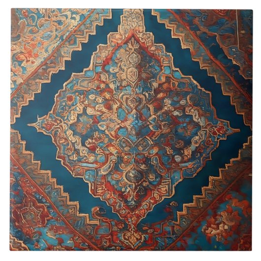 Schöne persische Alte Muster Moderne Sammlung Fliese (Vorderseite)