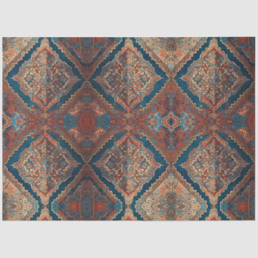 Schöne persische Alte Muster Moderne Sammlung Seidenpapier (Vorderseite)