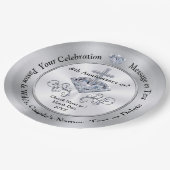 Schöne Personalisierte, CHRISTLICHE Party-Versorgu Pappteller (Schrägansicht)