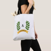 Schöne Personalisierte grüne Blätter Tasche (Von Nahem)