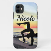 SCHÖNE PERSONALISIERTE GYMNASTIK Case-Mate iPhone HÜLLE (Rückseite)