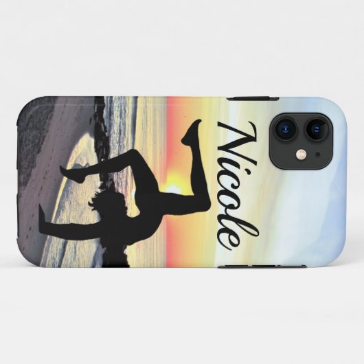 SCHÖNE PERSONALISIERTE GYMNASTIK Case-Mate iPhone HÜLLE (Rückseite (Horizontal))