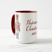 Schöne Personalisierte Nutcracker-Veröffentlichung Tasse (Vorderseite Links)