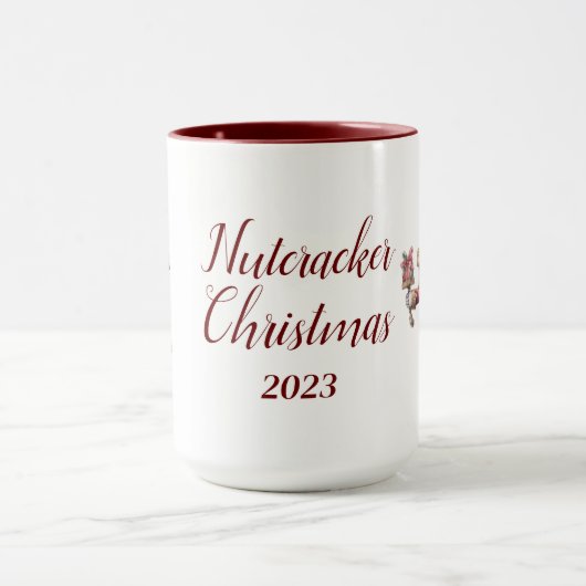 Schöne Personalisierte Nutcracker-Veröffentlichung Tasse (Zentrum)