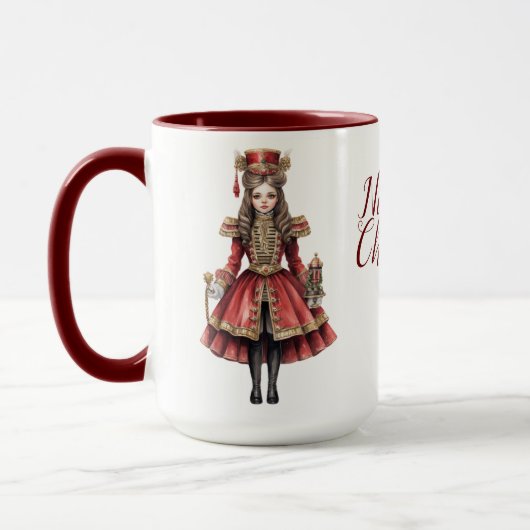 Schöne Personalisierte Nutcracker-Veröffentlichung Tasse (Links)