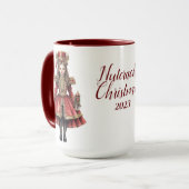 Schöne Personalisierte Nutcracker-Veröffentlichung Tasse (Vorderseite Links)