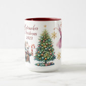 Schöne Personalisierte Nutcracker-Veröffentlichung Tasse (Zentrum)