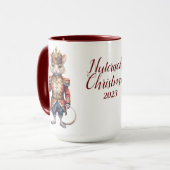 Schöne Personalisierte Nutcracker-Veröffentlichung Tasse (Vorderseite Links)