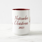 Schöne Personalisierte Nutcracker-Veröffentlichung Tasse (Zentrum)