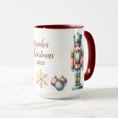 Schöne Personalisierte Nutcracker-Veröffentlichung Tasse (VorderseiteRechts)