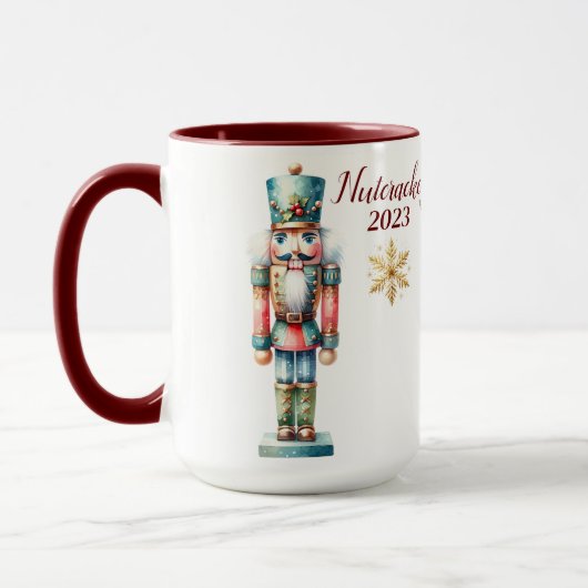 Schöne Personalisierte Nutcracker-Veröffentlichung Tasse (Links)